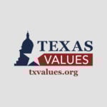 Texas Values Logo with website txvalues.org