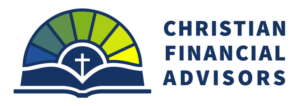 Christian Financial Advisors horizontal logo on transparent background
