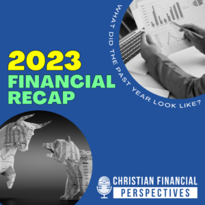 2023 financial recap podcast cover