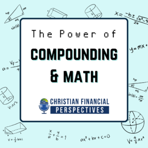 power of compounding and math podcast cover
