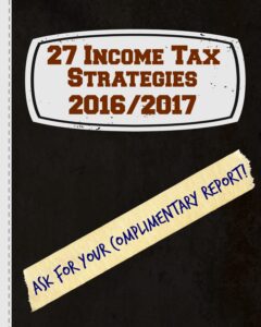 Income Tax Strategies Report