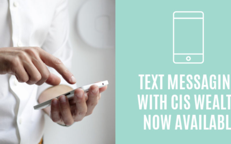 Text Messaging With CIS Now Available