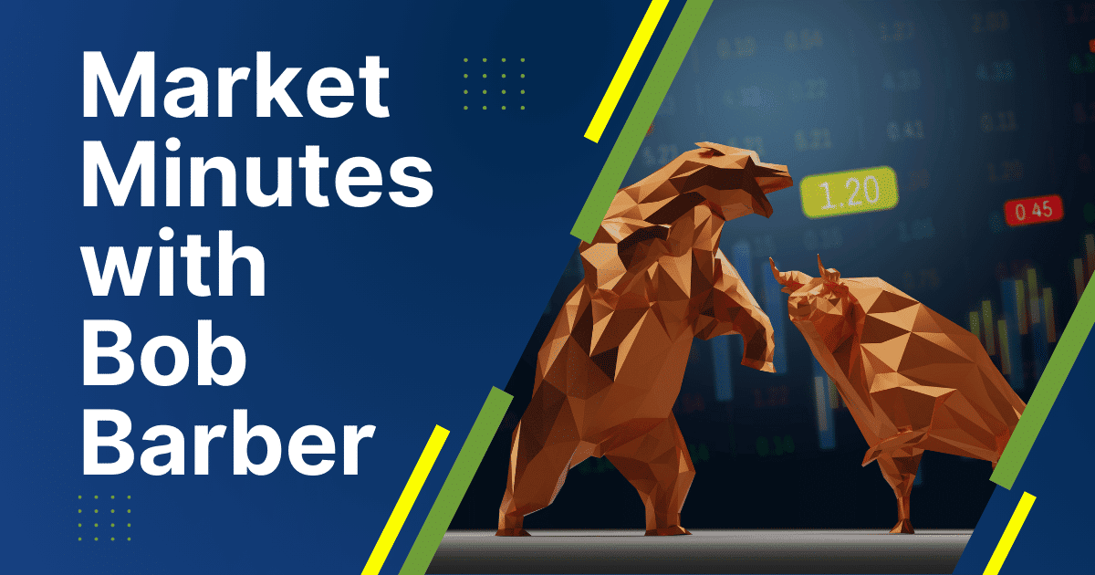 Stock market bears and bulls graphic for financial news.