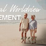 Home Default 3 Elderly couple walking on the beach during sunset for retirement planning.