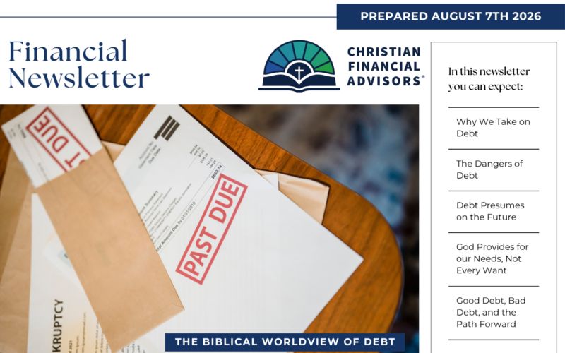 August 2026 – The Biblical Worldview of Debt