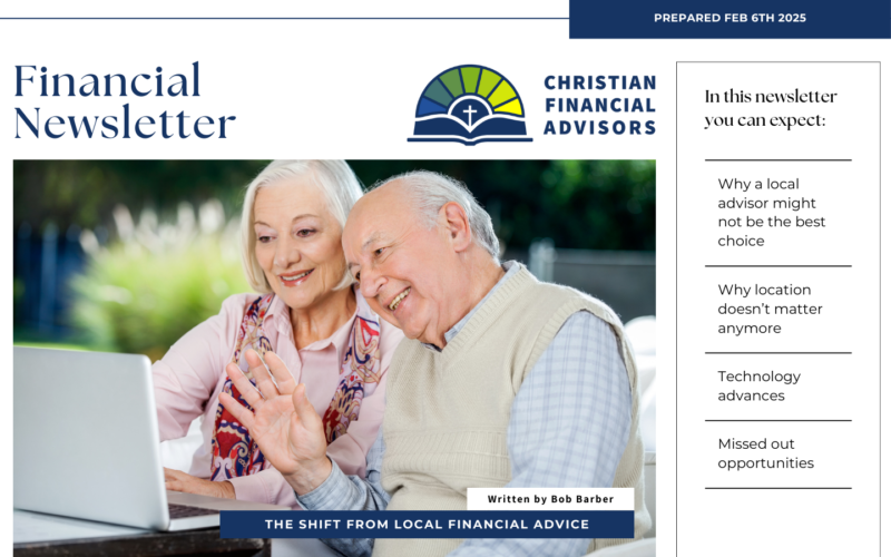 February 2025 – The Shift from Local Financial Advice