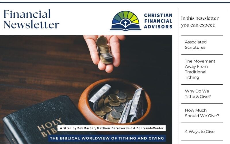 March 2026 – The Biblical Worldview of Tithing and Giving